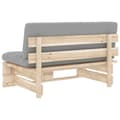 Miniatyrbillede 5 af 8: vidaXL midtermodul til pallesofa imprægneret fyrretræ
