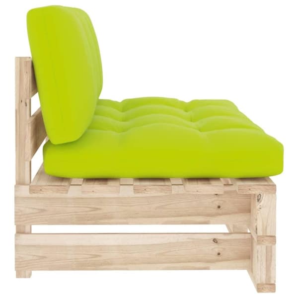 vidaXL midtermodul til pallesofa imprægneret fyrretræ