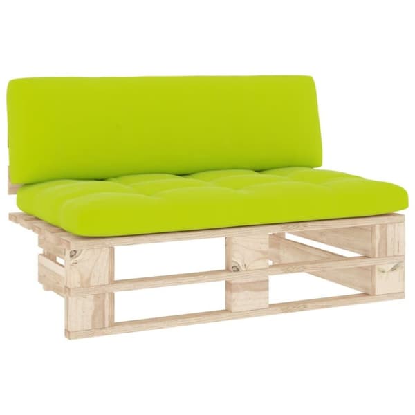vidaXL midtermodul til pallesofa imprægneret fyrretræ