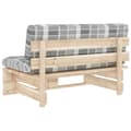 Miniatyrbillede 5 af 8: vidaXL midtermodul til pallesofa imprægneret fyrretræ