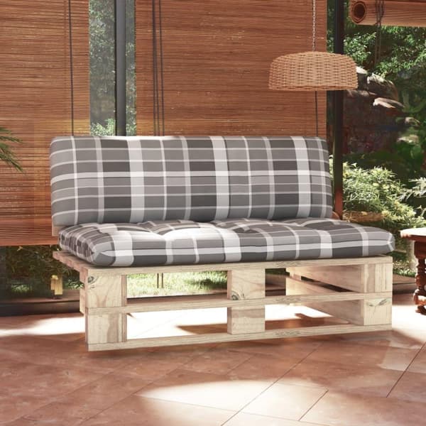 vidaXL midtermodul til pallesofa imprægneret fyrretræ