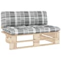 Miniatyrbillede 1 af 8: vidaXL midtermodul til pallesofa imprægneret fyrretræ