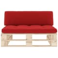 Miniatyrbillede 3 af 8: vidaXL midterdel til pallesofa imprægneret fyrretræ