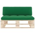 Miniatyrbillede 3 af 8: vidaXL midtermodul til pallesofa imprægneret fyrretræ