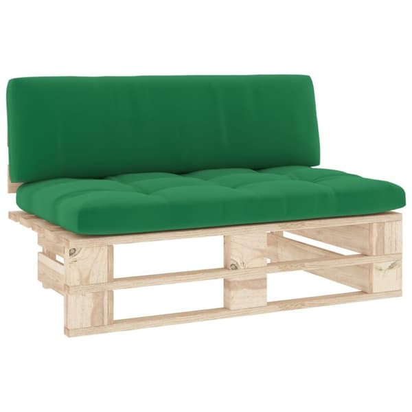 vidaXL midtermodul til pallesofa imprægneret fyrretræ