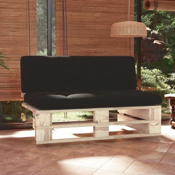vidaXL midtermodul til pallesofa imprægneret fyrretræ