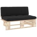 Miniatyrbillede 2 af 8: vidaXL midtermodul til pallesofa imprægneret fyrretræ