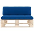 Miniatyrbillede 3 af 8: vidaXL midterdel til pallesofa imprægneret fyrretræ