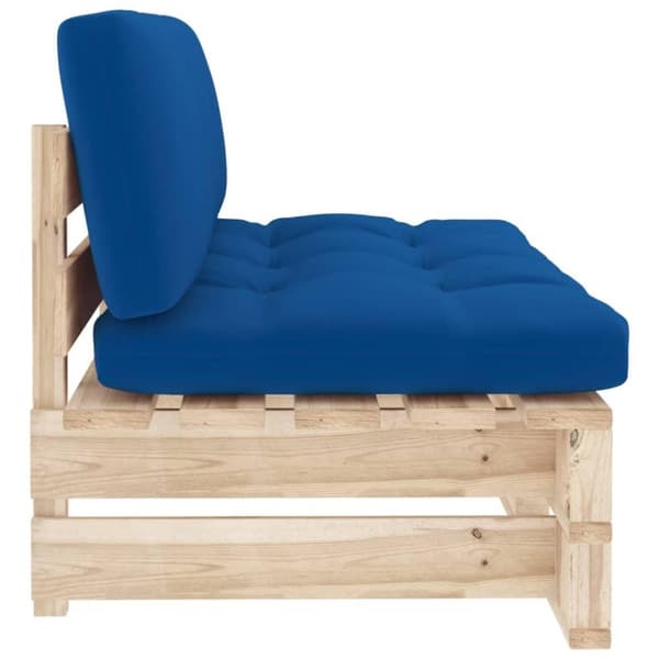 vidaXL midterdel til pallesofa imprægneret fyrretræ
