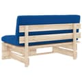 Miniatyrbillede 5 af 8: vidaXL midterdel til pallesofa imprægneret fyrretræ