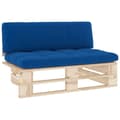 Miniatyrbillede 1 af 8: vidaXL midterdel til pallesofa imprægneret fyrretræ
