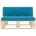 Miniatyrbillede 3 af 8: vidaXL midtermodul til pallesofa imprægneret fyrretræ