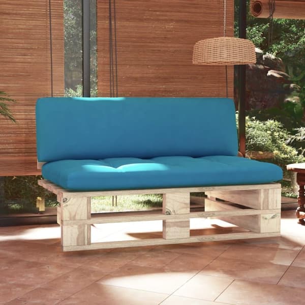 vidaXL midtermodul til pallesofa imprægneret fyrretræ