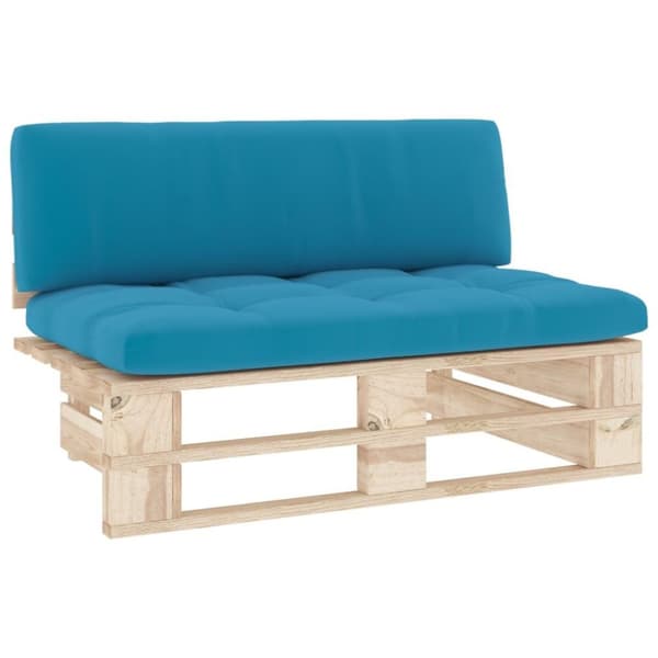 vidaXL midtermodul til pallesofa imprægneret fyrretræ