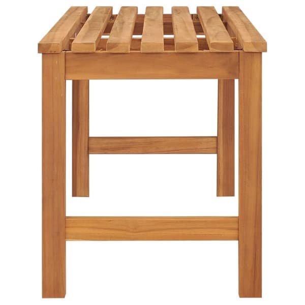 vidaXL Puutarhapenkki 114 cm täysi tiikki