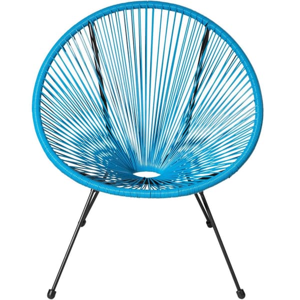 2 Havestole Santana med bord - blå