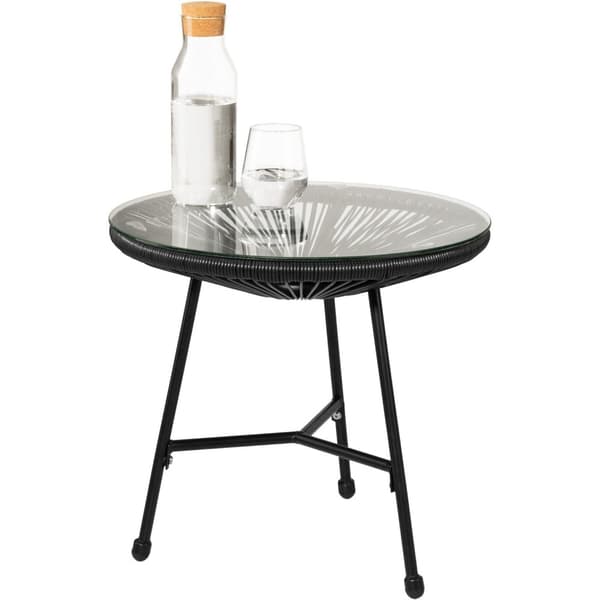 2 Havestole Santana med bord - sort