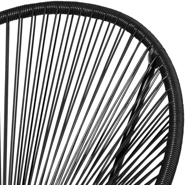 2 Havestole Santana med bord - sort