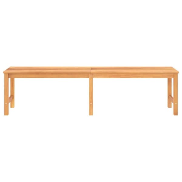 vidaXL Hagebenk 180 cm heltre teak