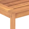 Miniatyrbild 6 av 9: vidaXL Trädgårdsbänk 114 cm massiv teak