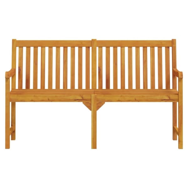 vidaXL Hagebenk 150 cm heltre akasie