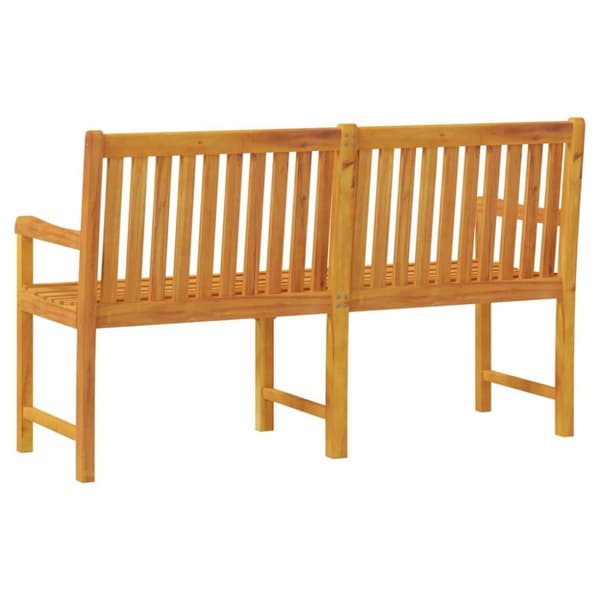 vidaXL Hagebenk 150 cm heltre akasie