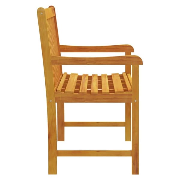 vidaXL Hagebenk 110 cm heltre akasie