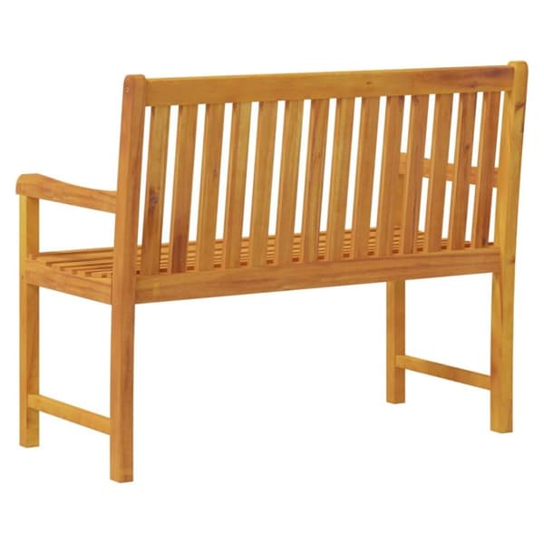 vidaXL Hagebenk 110 cm heltre akasie