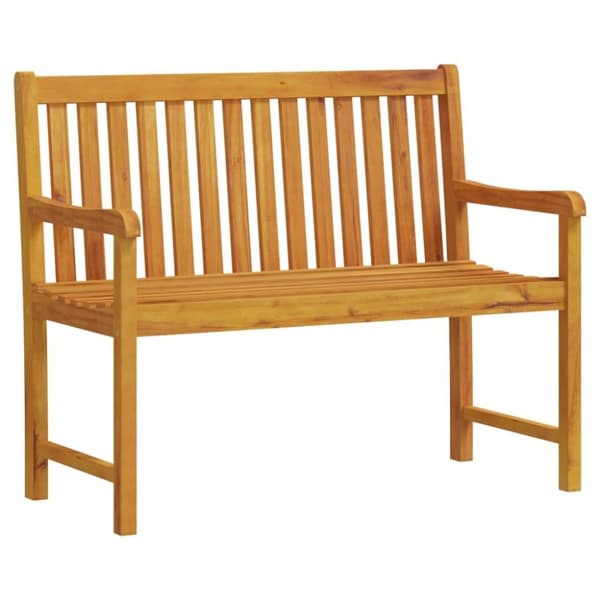 vidaXL Hagebenk 110 cm heltre akasie