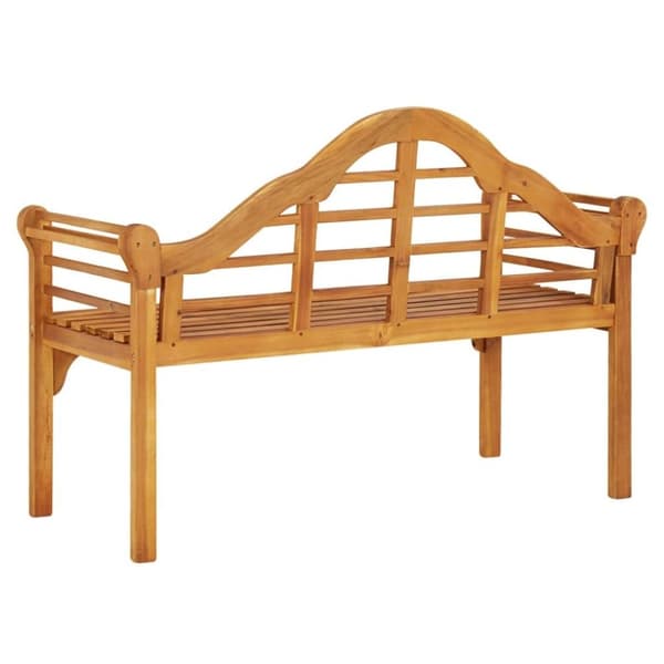 vidaXL Hagebenk 125 cm heltre akasie