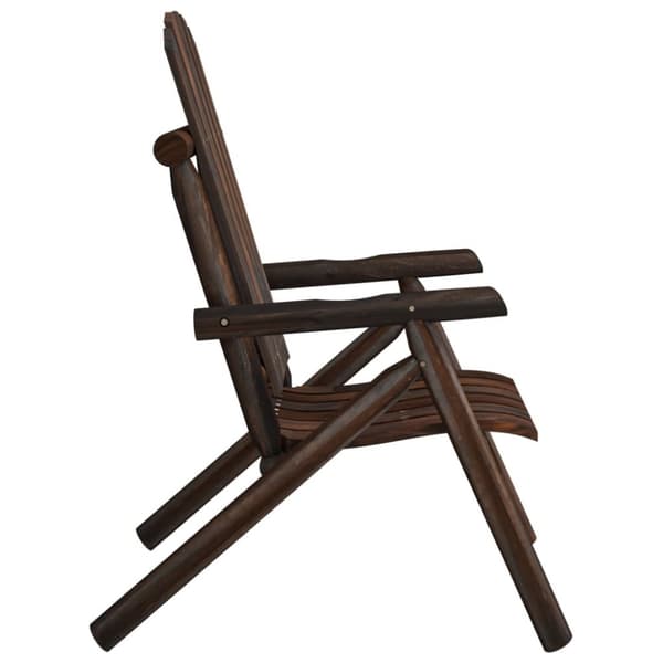 havestol 68x68x103 cm massivt grantræ