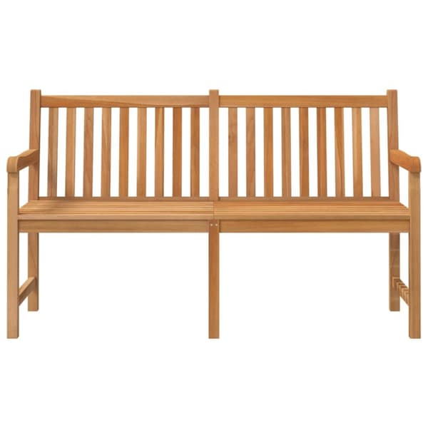 Trädgårdsbänk 150 cm massiv teak