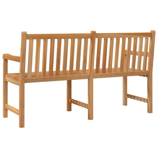 Trädgårdsbänk 150 cm massiv teak