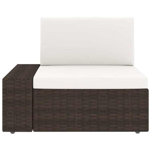 Modulsoffa 2-sits konstrotting brun