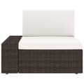 Miniatyrbild 9 av 10: Modulsoffa 2-sits konstrotting brun