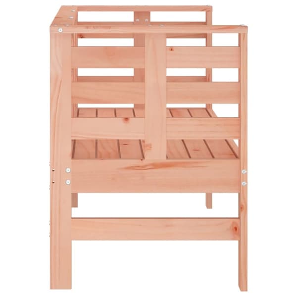 havebænk 111,5x53x71 cm massivt douglasgran