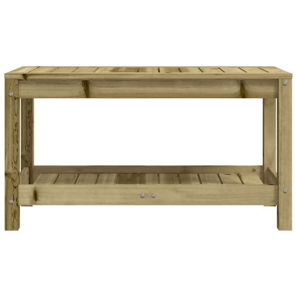 havebænk 82,5x35x45 cm imprægneret fyrretræ