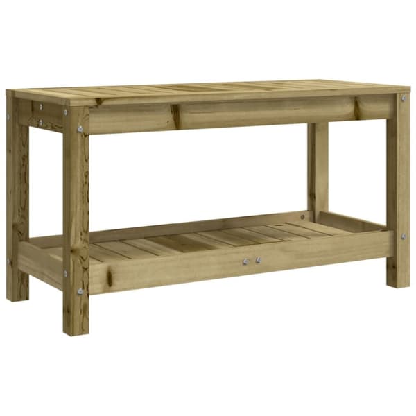 havebænk 82,5x35x45 cm imprægneret fyrretræ