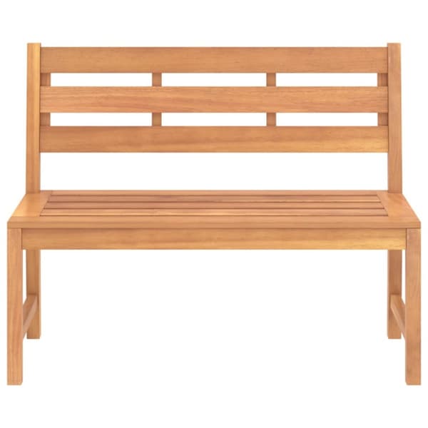 Puutarhapenkki 114 cm täysi tiikki