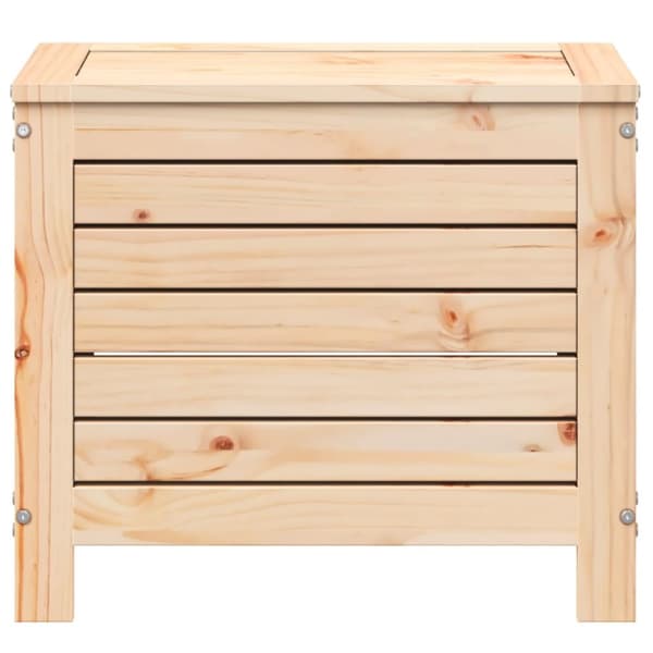 haveskammel 62x31,5x52 cm massivt fyrretræ