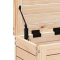 Miniatyrbillede 8 af 10: haveskammel 62x31,5x52 cm massivt fyrretræ