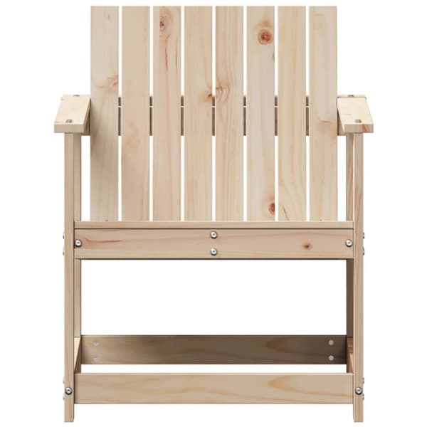 havestol 62x56x77 cm massivt fyrretræ