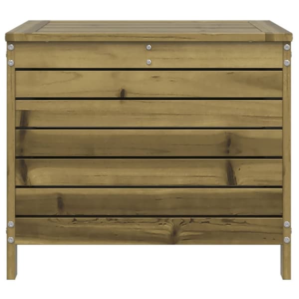 haveskammel 62x63,5x53,5 cm imprægneret fyrretræ