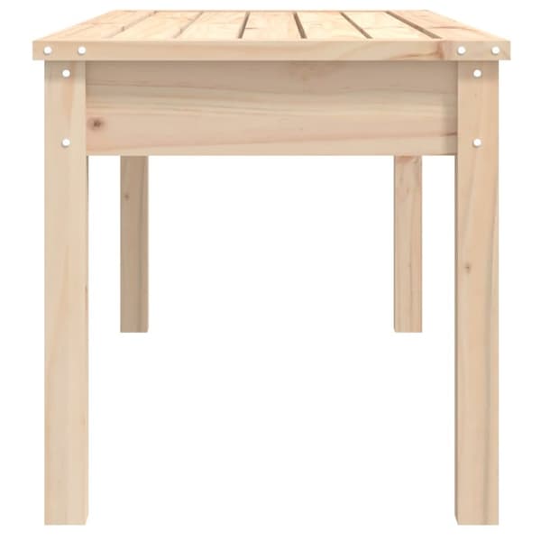 havebænk 109x44x45 cm massivt fyrretræ