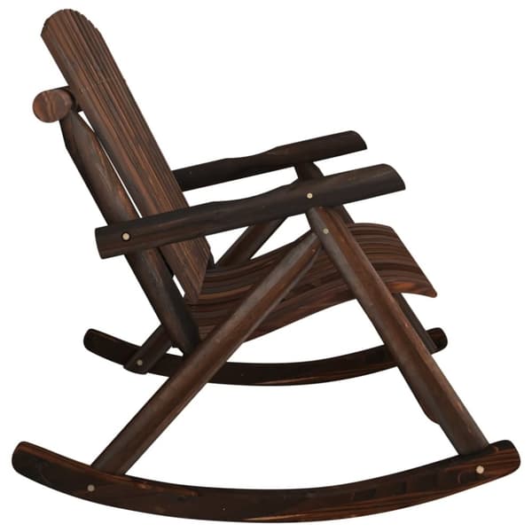 Trädgårdsbänk gung 2-sits 123x96x102 cm massivt granträ