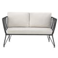 Miniatyrbild 9 av 10: Loungeset/Loungegrupp Sundo i repdesign - antracit