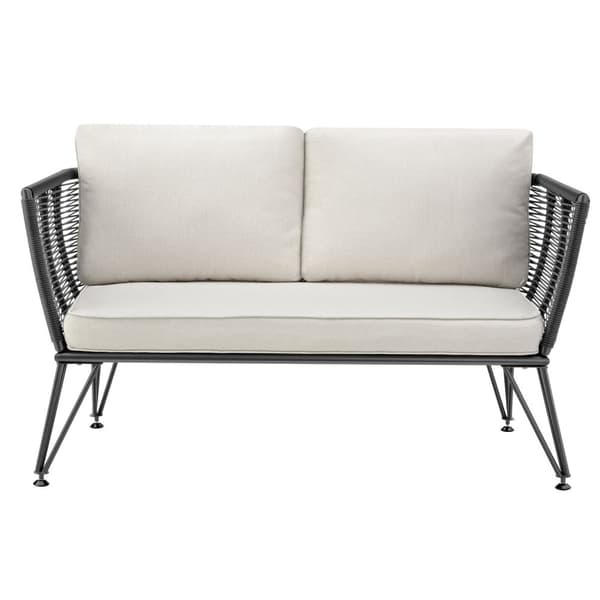 Loungeset/Loungegrupp Sundo i repdesign - antracit