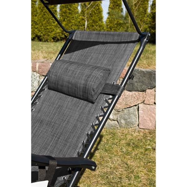 Viking Choice Zero Gravity Foldable Recliner med Justerbart Solsejl & Organizere, Letvægt & Kompakt til Rejser & Små Rum