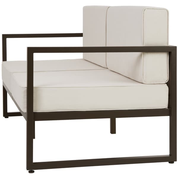 Loungesæt Comosa til 4 personer, XXL-polstring - brun/beige