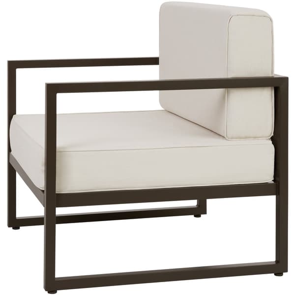 Loungesæt Comosa til 5 personer, XXL-polstring - brun/beige